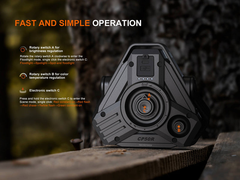 Fenix CP50R Road Hazard Camping Lantern-6
