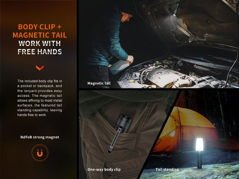 Fenix E35R High-Performance Rechargeable LED Flashlight-9