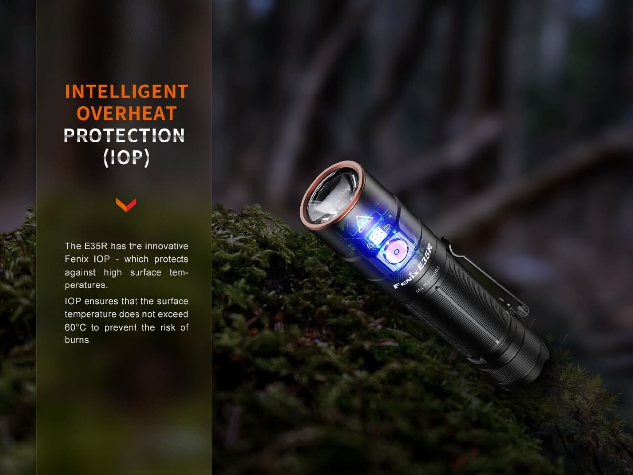Fenix E35R High-Performance Rechargeable LED Flashlight-6