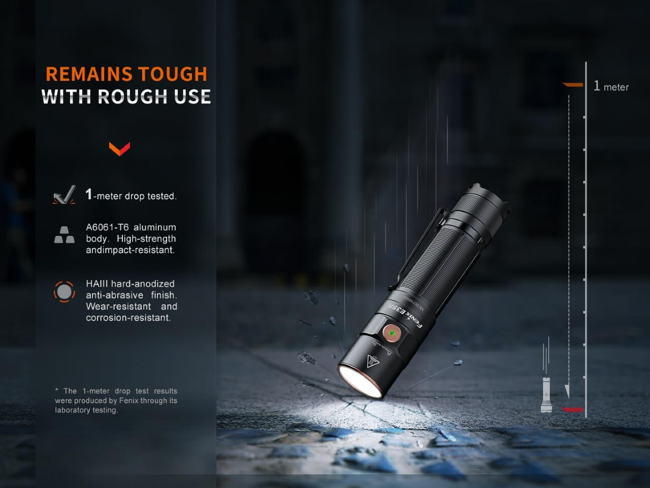 Fenix E35R High-Performance Rechargeable LED Flashlight-5