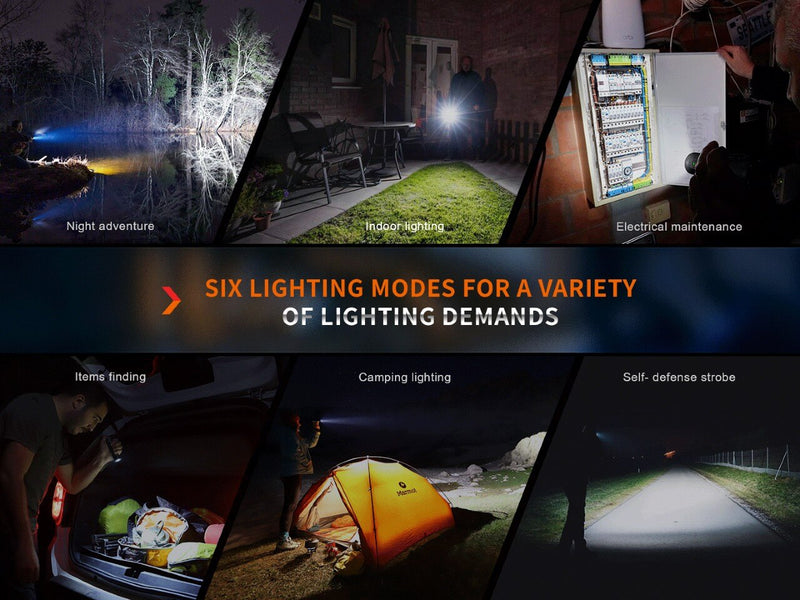 Fenix E35R High-Performance Rechargeable LED Flashlight-14