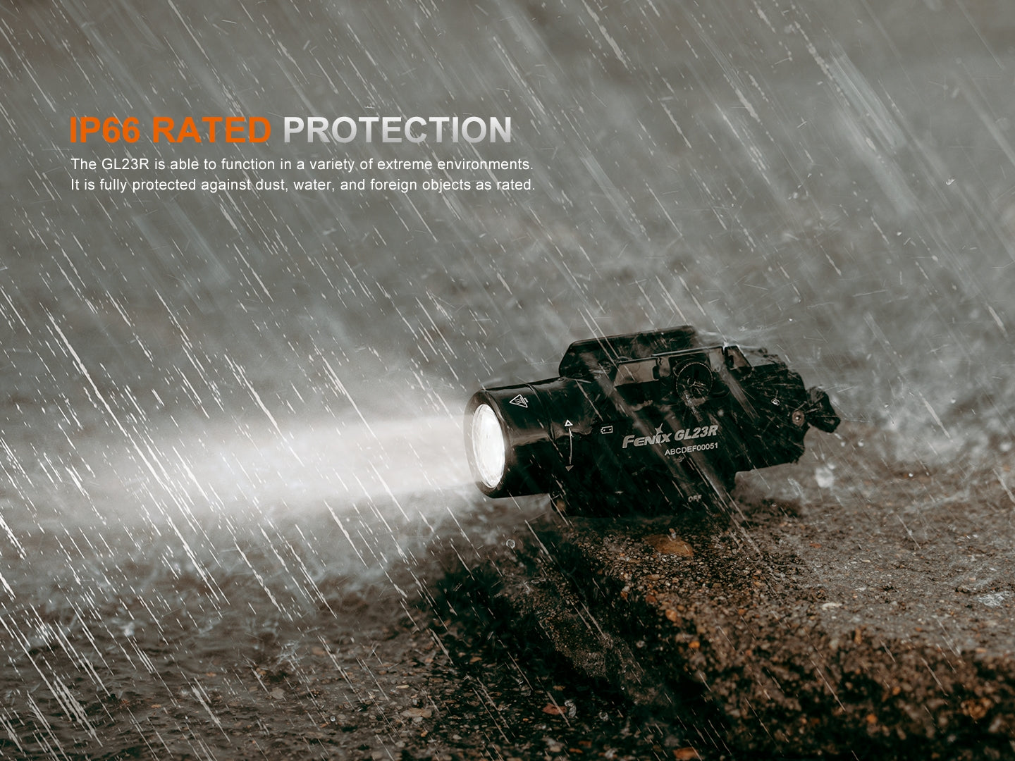 Fenix GL23R Green Laser Tactical Light-11