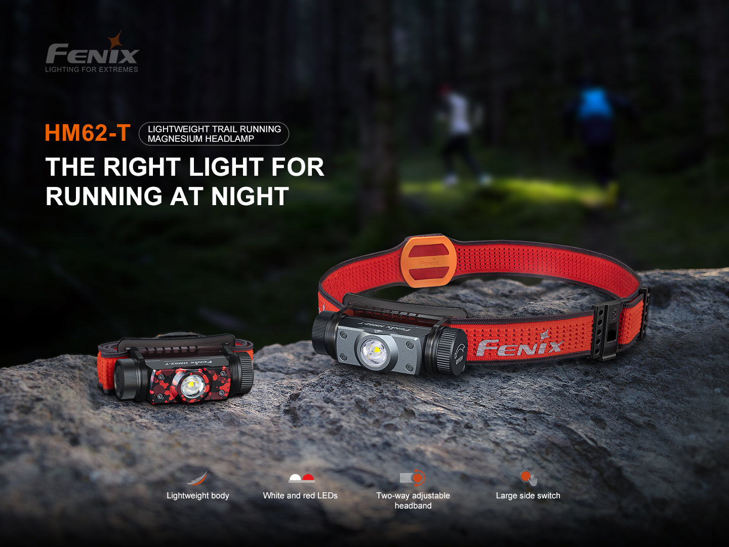Fenix HM62-T Lightweight Trail Running Headlamp-3