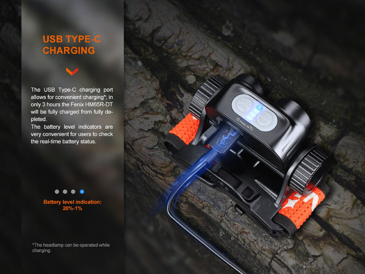 Fenix HM65R-DT Trail Running LED Headlamp-7