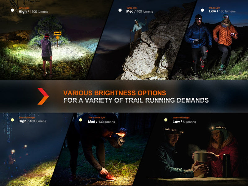 Fenix HM65R-DT Trail Running LED Headlamp-13