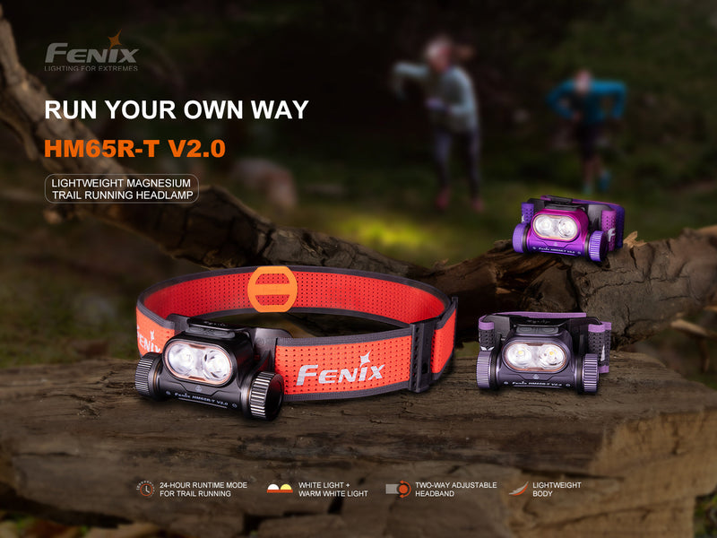 Fenix HM65R-T V2 Rechargeable Lightweight Trail Running Headlamp-4