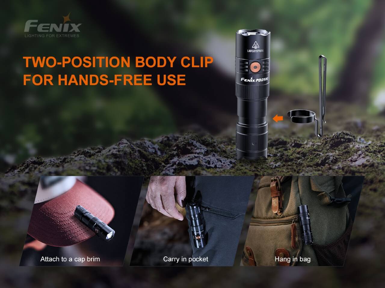 Fenix PD25R Rechargeable LED Flashlight-5