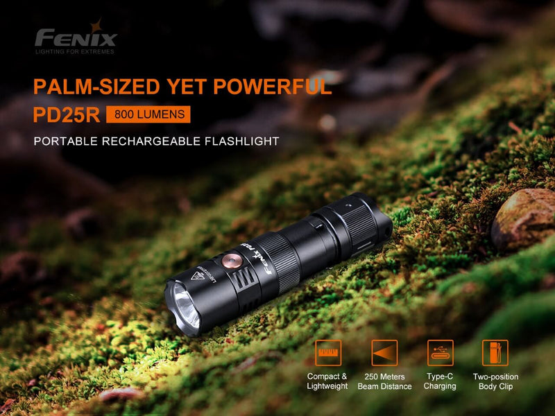 Fenix PD25R Rechargeable LED Flashlight-3