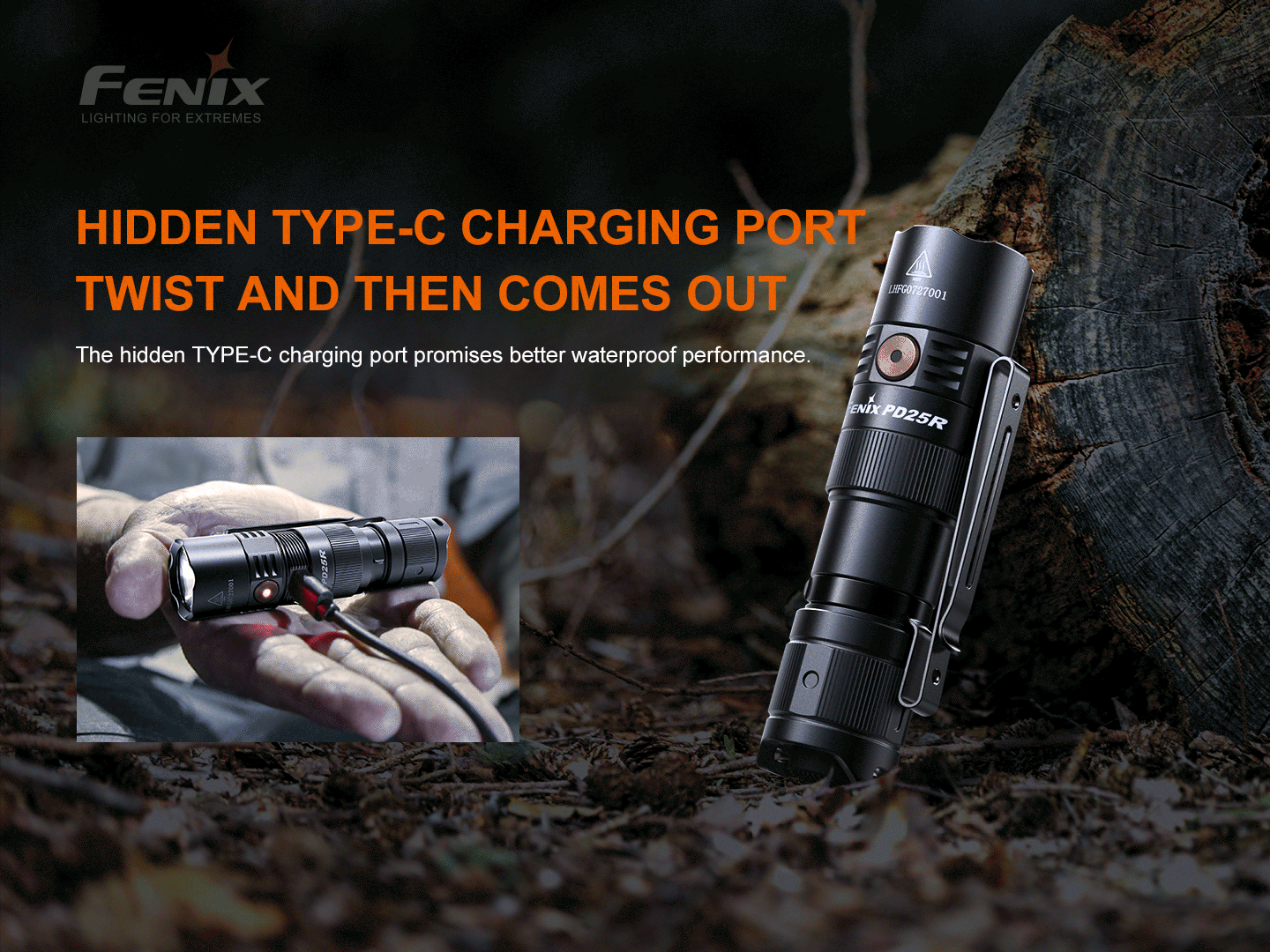 Fenix PD25R Rechargeable LED Flashlight-9