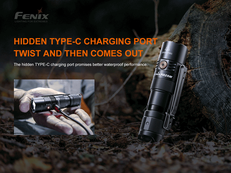 Fenix PD25R Rechargeable LED Flashlight-9