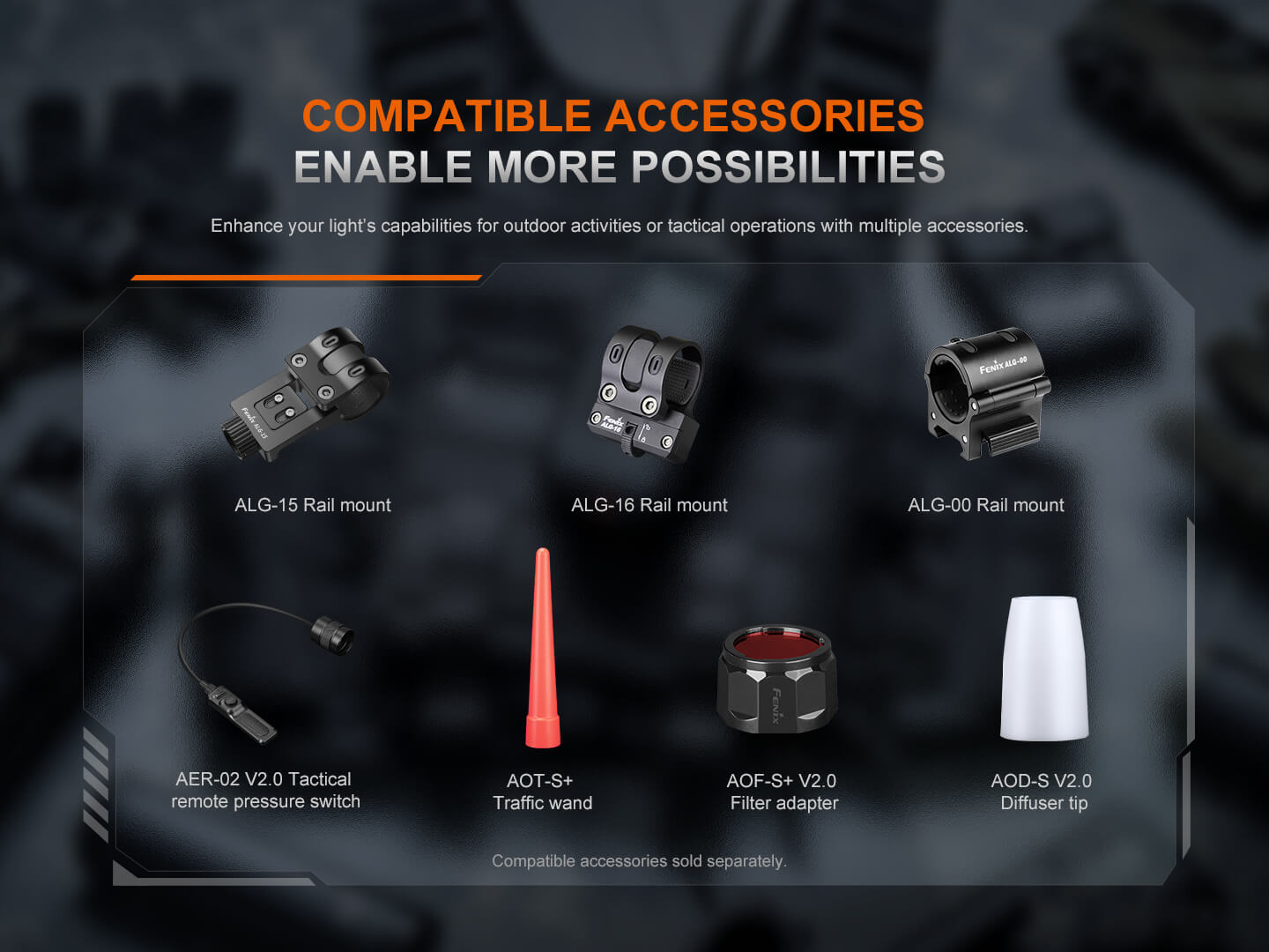 Fenix PD35R ACE Multi-mode Tactical Flashlight-16
