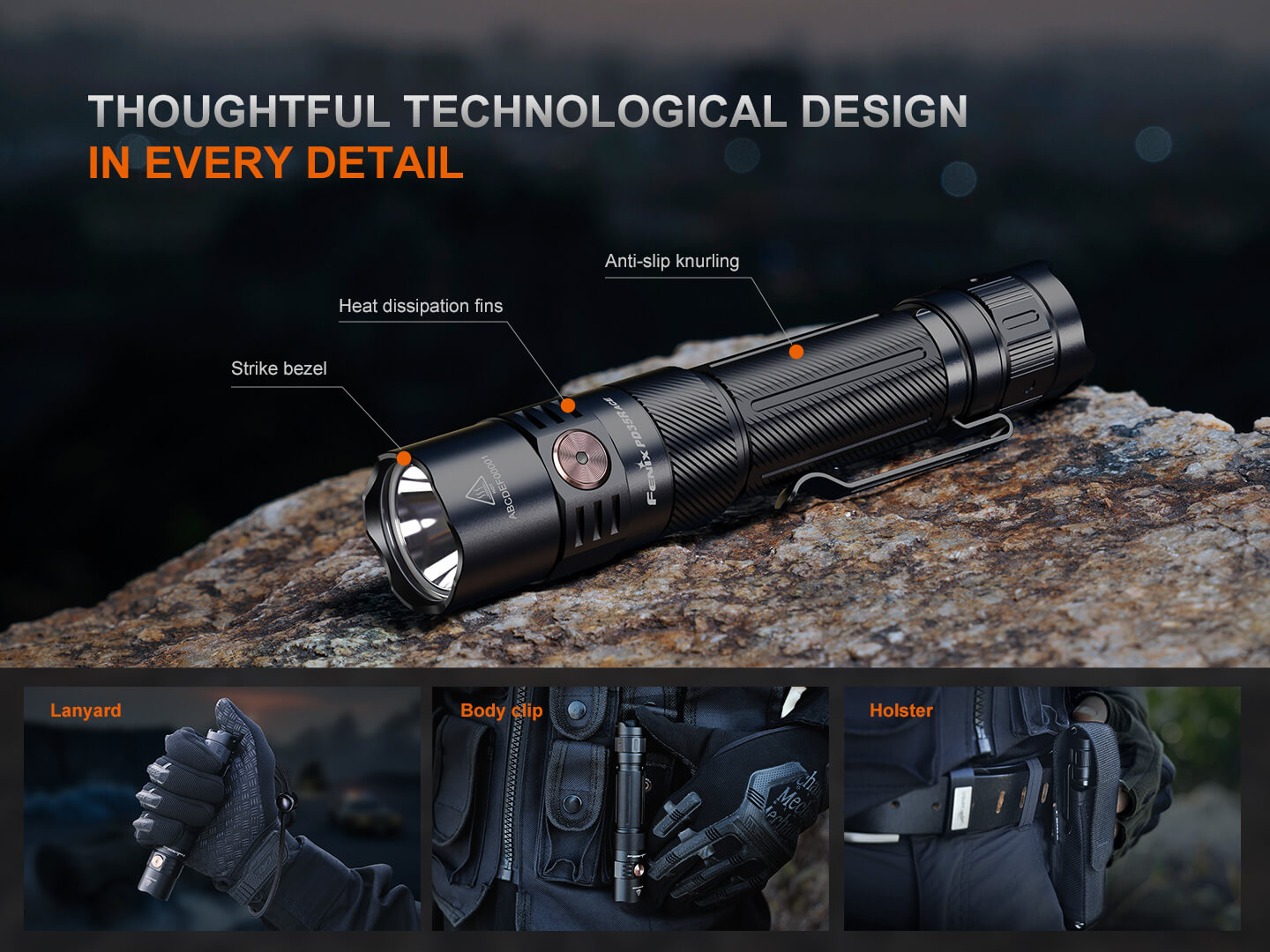 Fenix PD35R ACE Multi-mode Tactical Flashlight-13