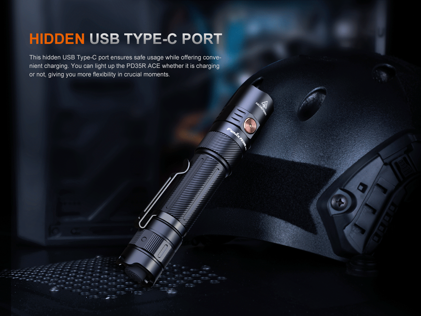 Fenix PD35R ACE Multi-mode Tactical Flashlight-12