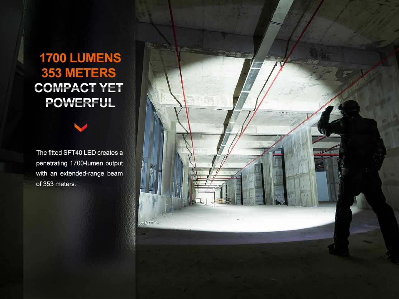 Fenix PD35R Compact Rechargeable Tactical Flashlight-4