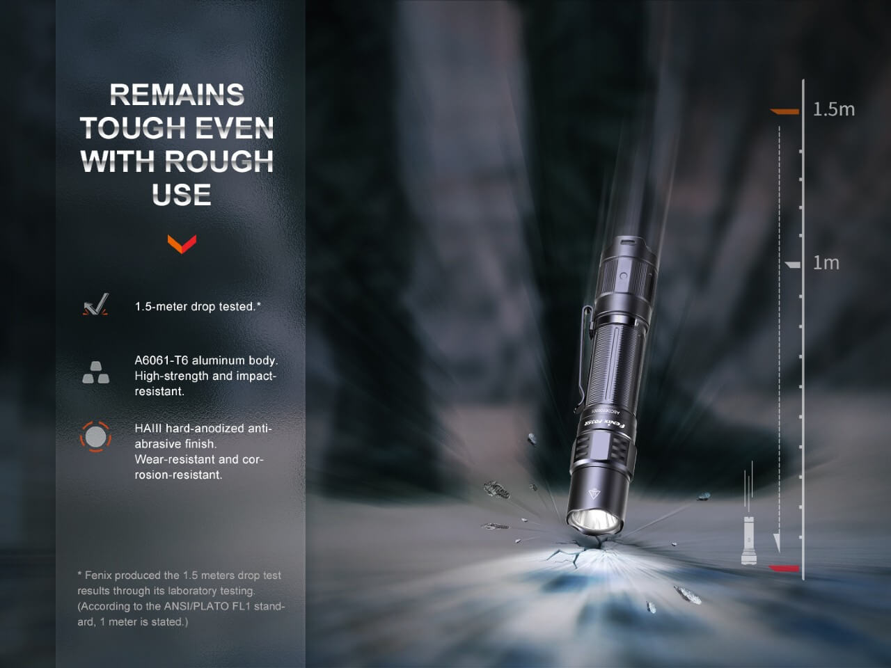Fenix PD35R Compact Rechargeable Tactical Flashlight-9