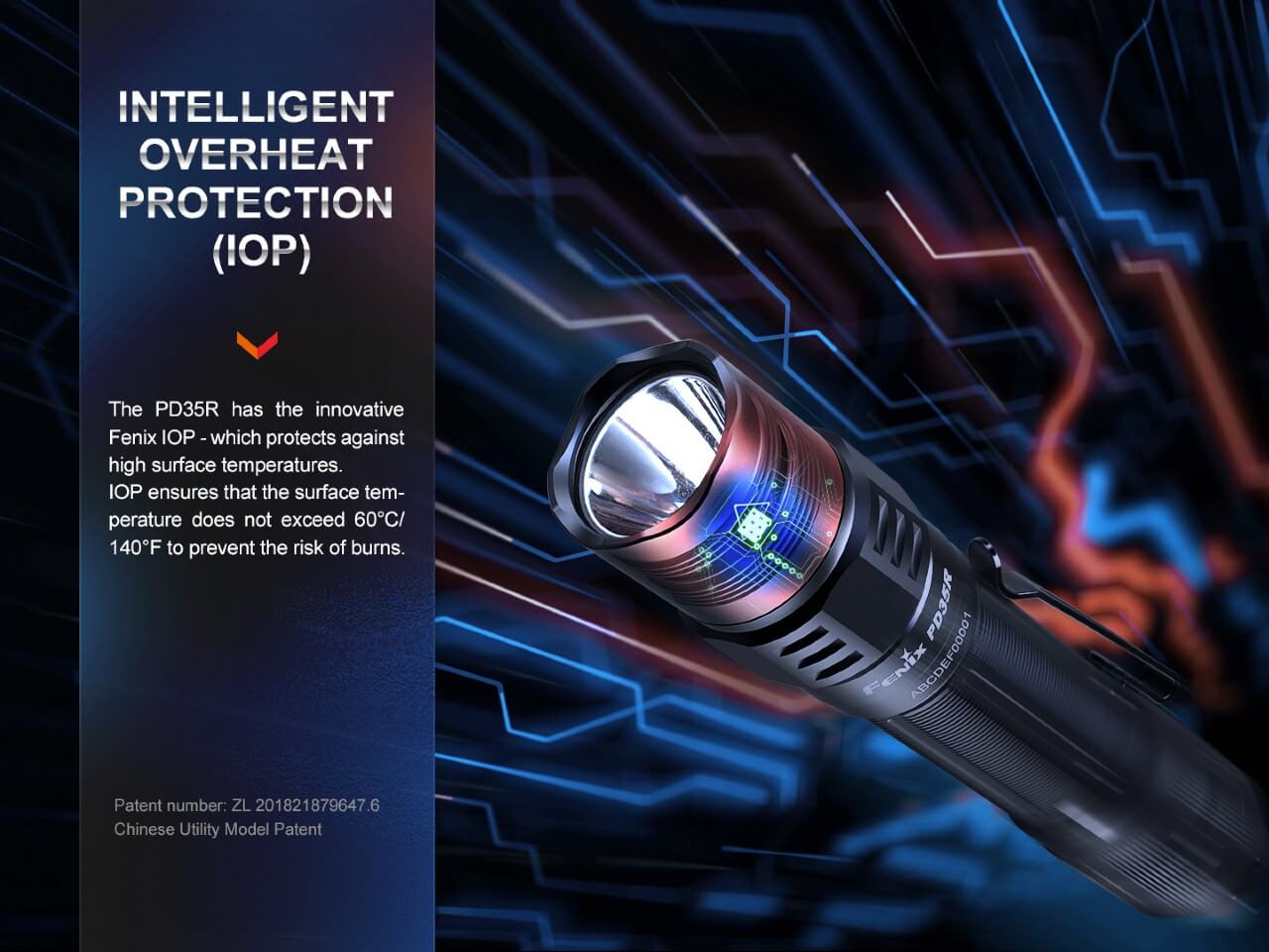 Fenix PD35R Compact Rechargeable Tactical Flashlight-8
