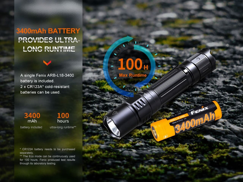 Fenix PD35R Compact Rechargeable Tactical Flashlight-7