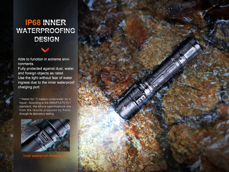 Fenix PD35R Compact Rechargeable Tactical Flashlight-10