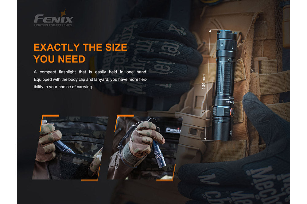 Fenix PD35 V3.0 Everyday Carry Flashlight - 1700 Lumens-2