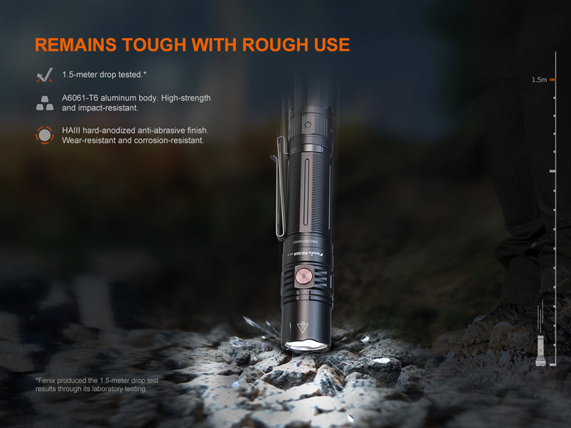Fenix PD36R V2 Compact Rechargeable Tactical Flashlight - 1700 Lumens-13