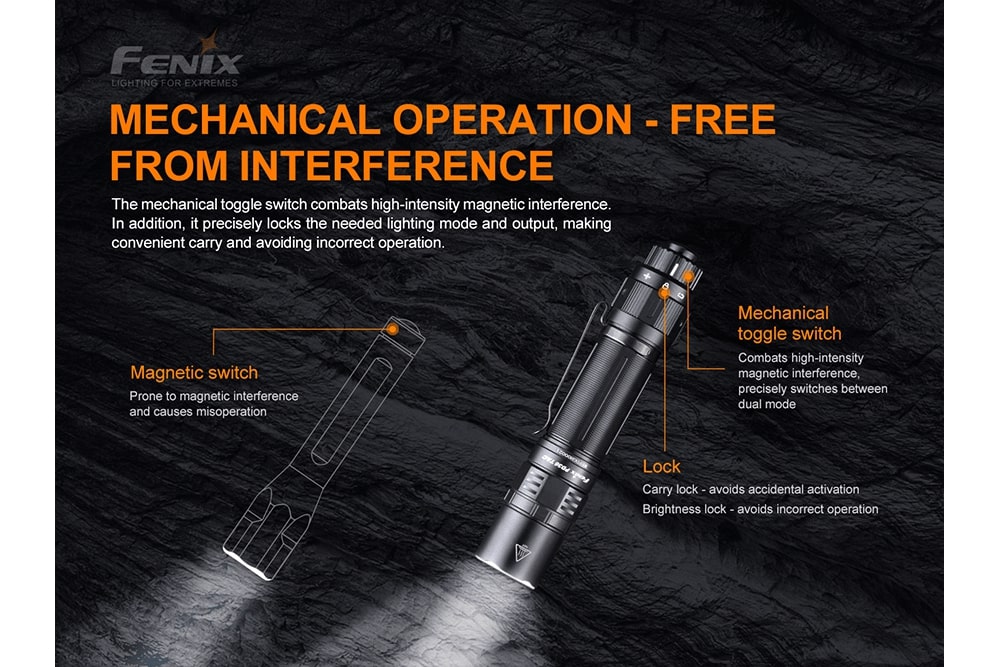 Fenix PD36 TAC Tactical Flashlight - 3000 Lumens-8