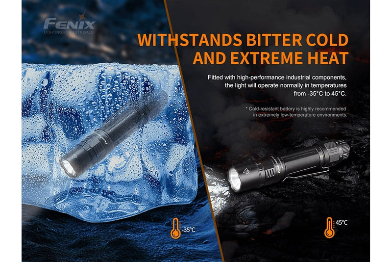 Fenix PD36 TAC Tactical Flashlight - 3000 Lumens-9