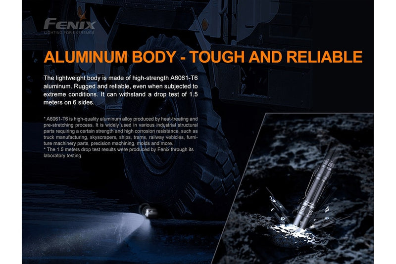 Fenix PD36 TAC Tactical Flashlight - 3000 Lumens-5