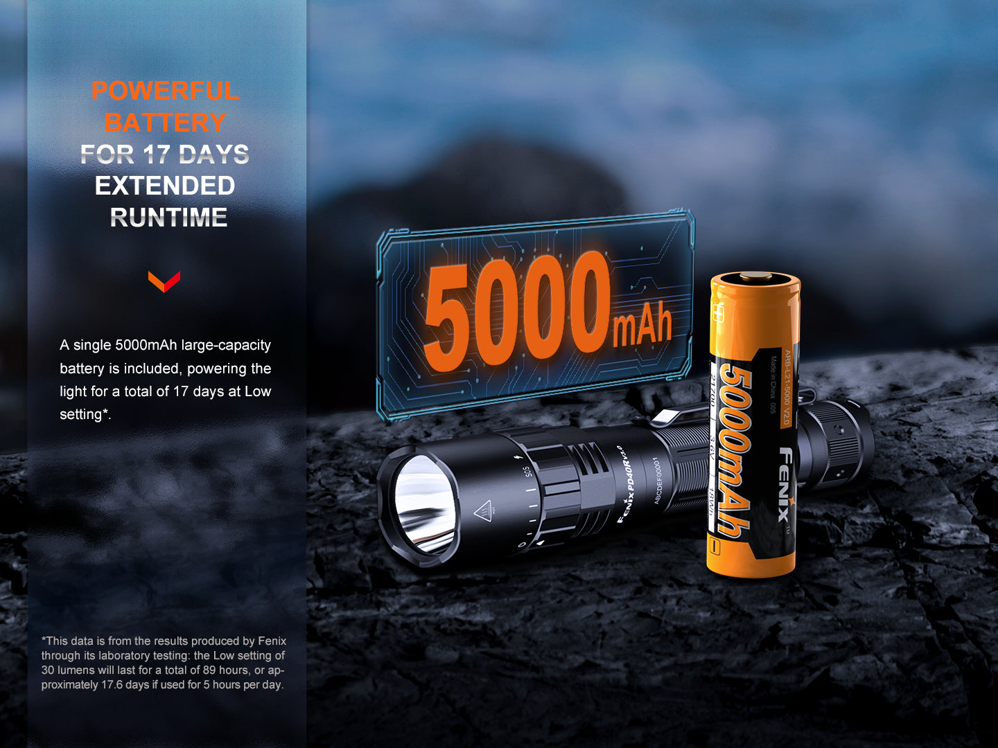 Fenix PD40R V3 Rechargeable Flashlight-6