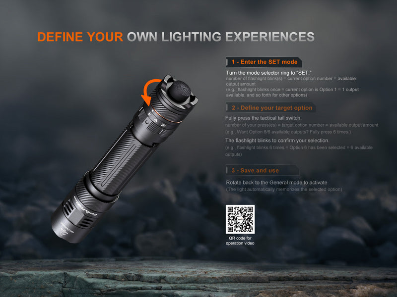Fenix PD45R ACE Multi-Mode Tactical Flashlight-3