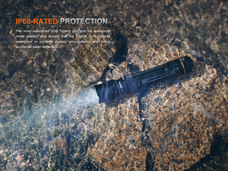 Fenix PD45R ACE Multi-Mode Tactical Flashlight-13