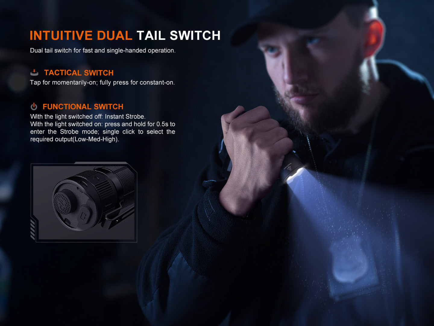 Fenix TK05R Compact Tactical EDC Flashlight-6
