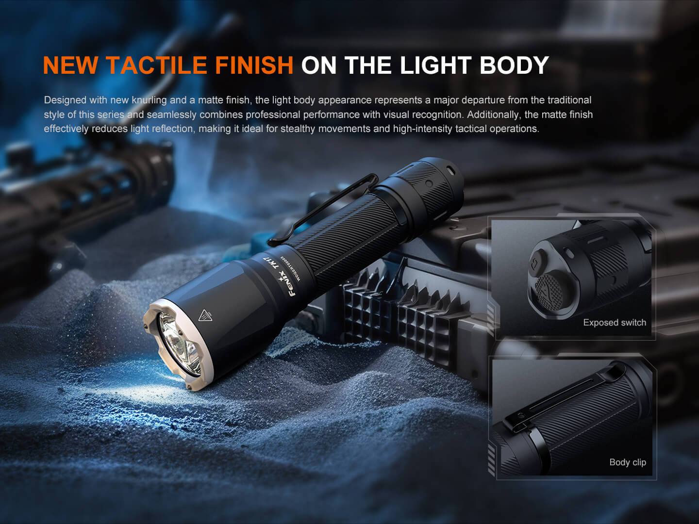 Fenix TK17 Dual Switch Tactical Flashlight-12