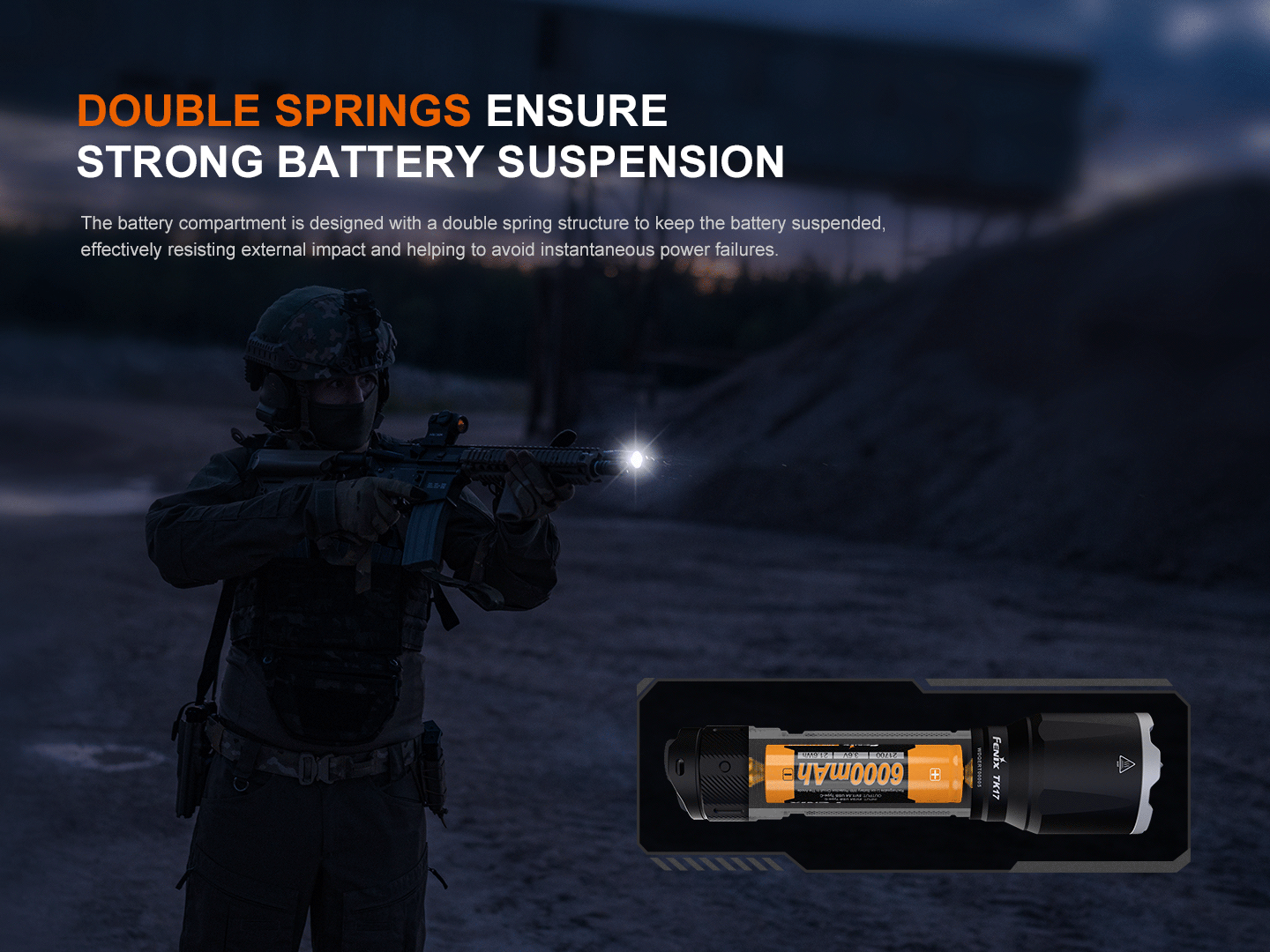 Fenix TK17 Dual Switch Tactical Flashlight-8