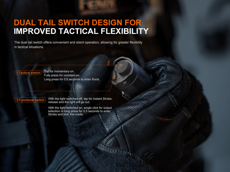 Fenix TK17 Dual Switch Tactical Flashlight-2