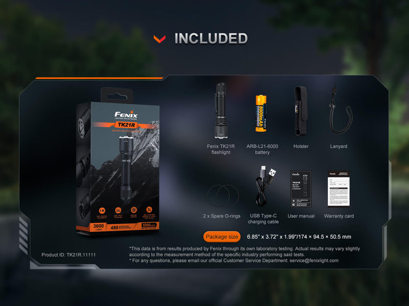 Fenix TK21R Duty Flashlight-15