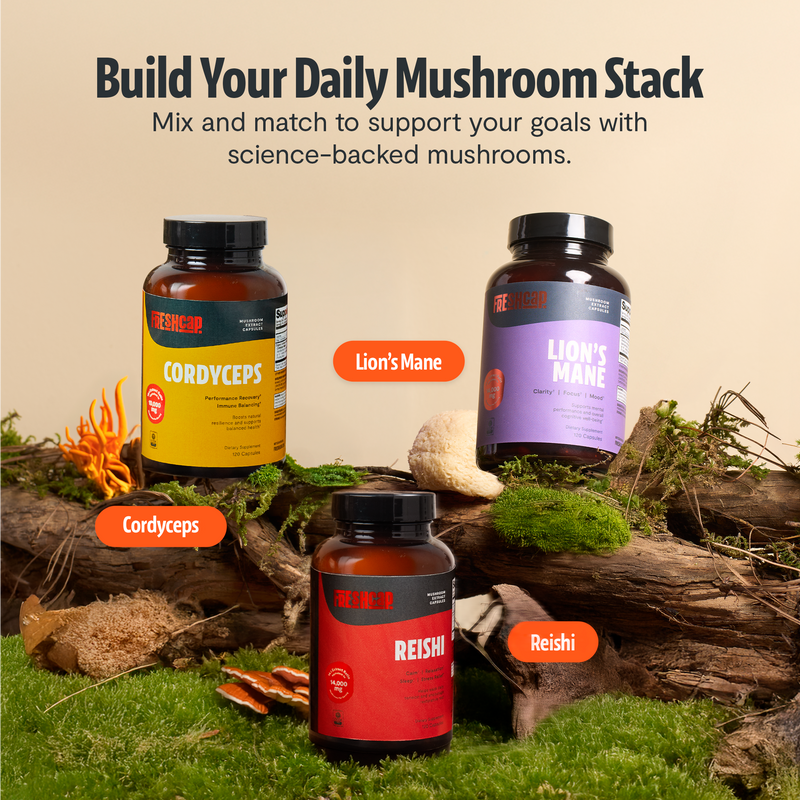 Organic Cordyceps Mushroom Supplement Capsules-11
