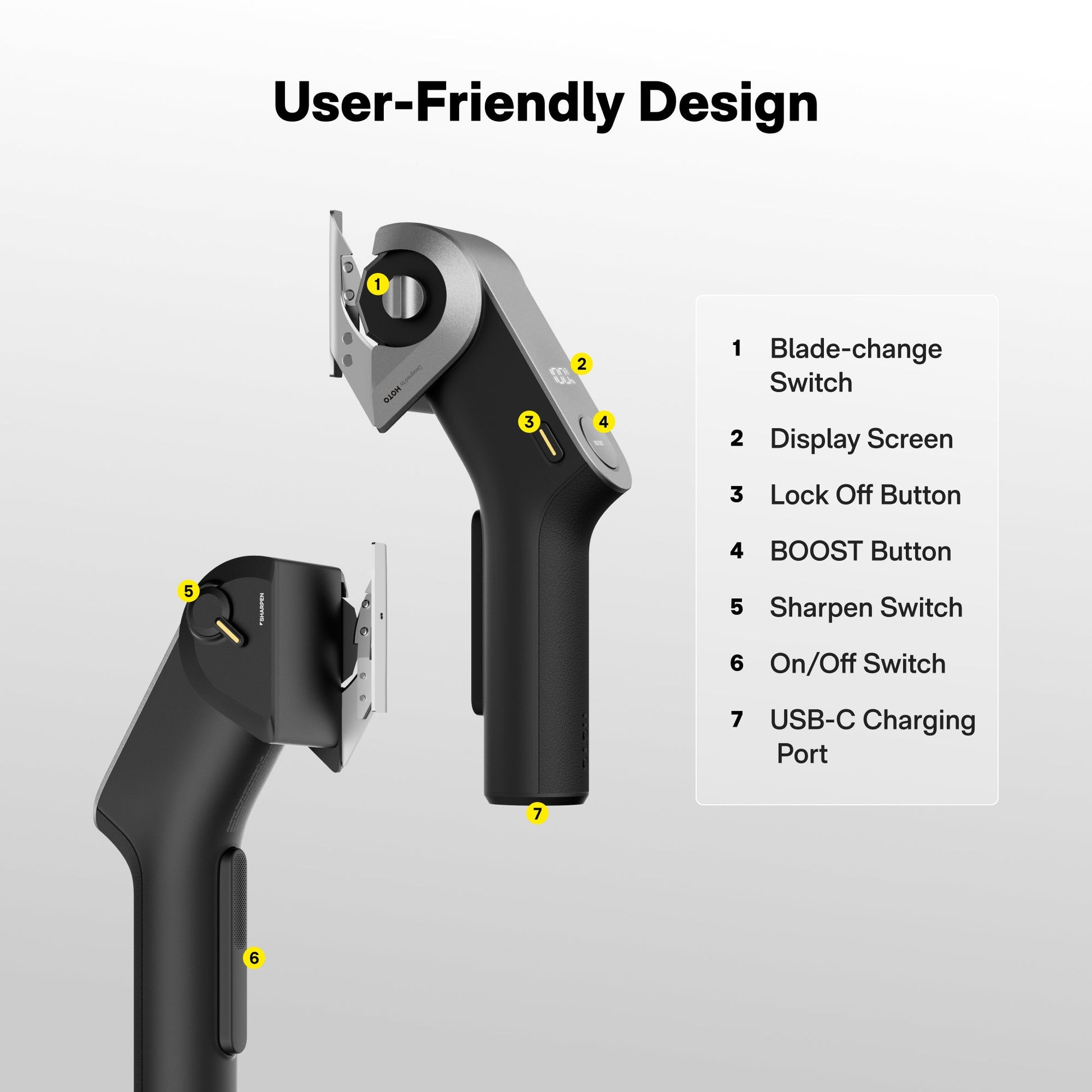 HOTO EdgeFlow Cordless Electric Scissors-14