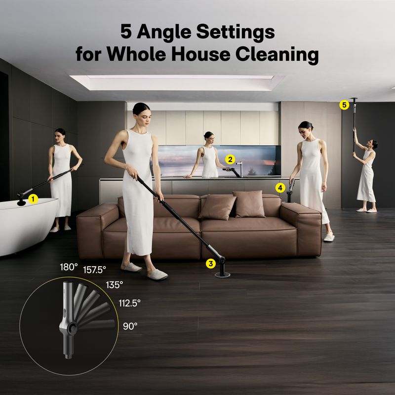 HOTO Flexi™ Cordless Spin Scrubber-5
