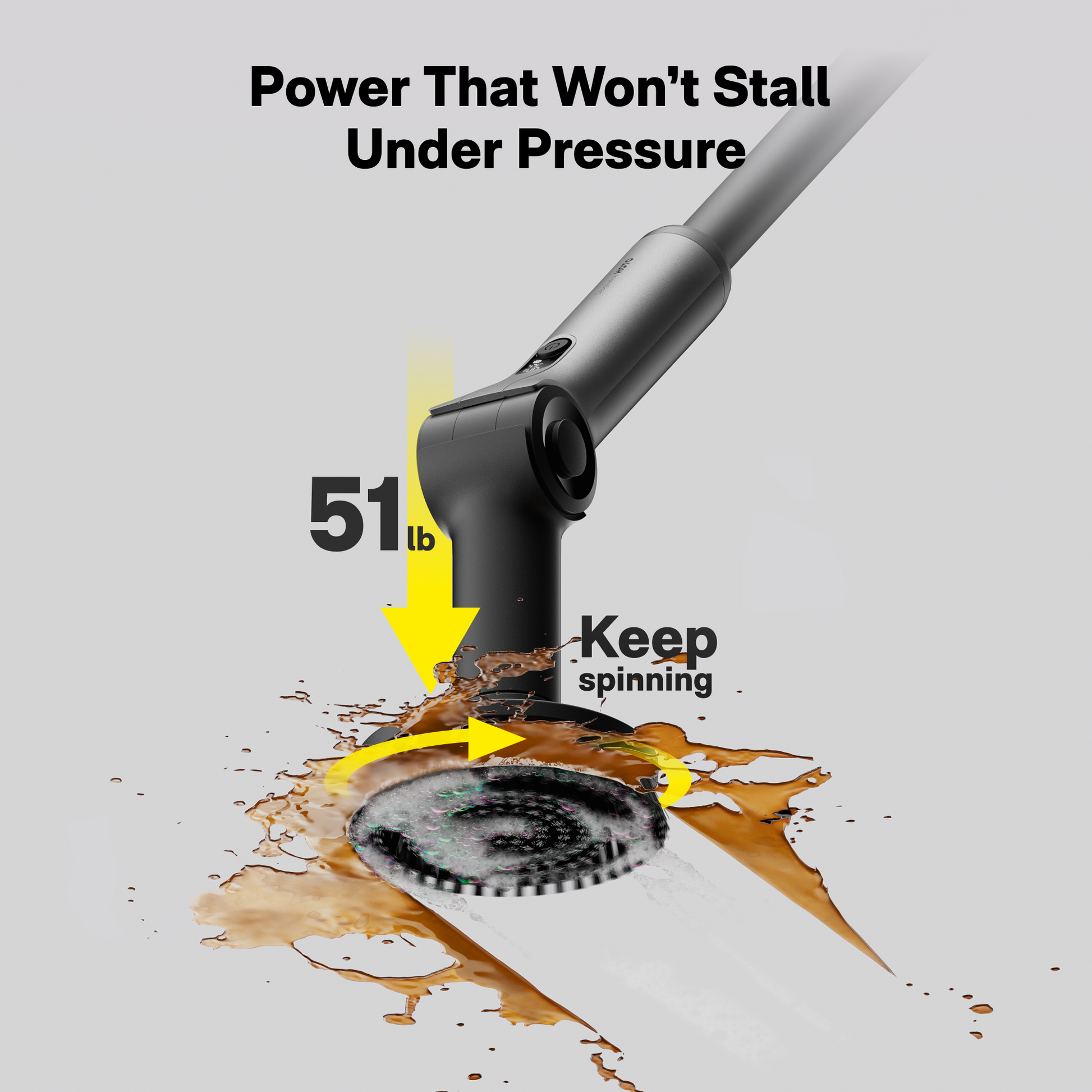 HOTO Flexi™ Cordless Spin Scrubber-9