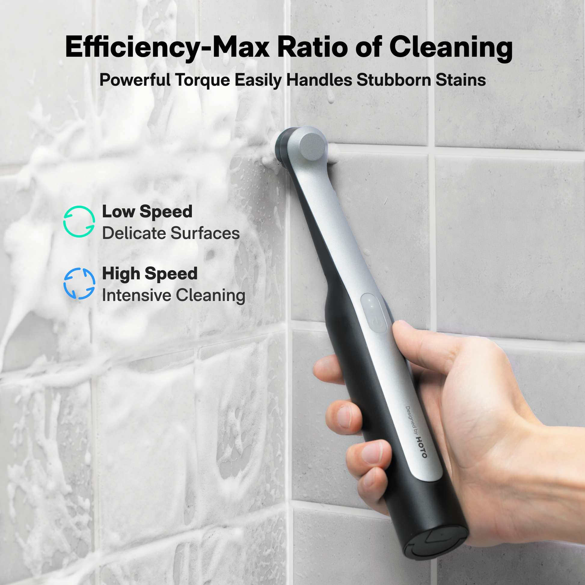 HOTO Wand™ Cordless Spin Scrubber-6