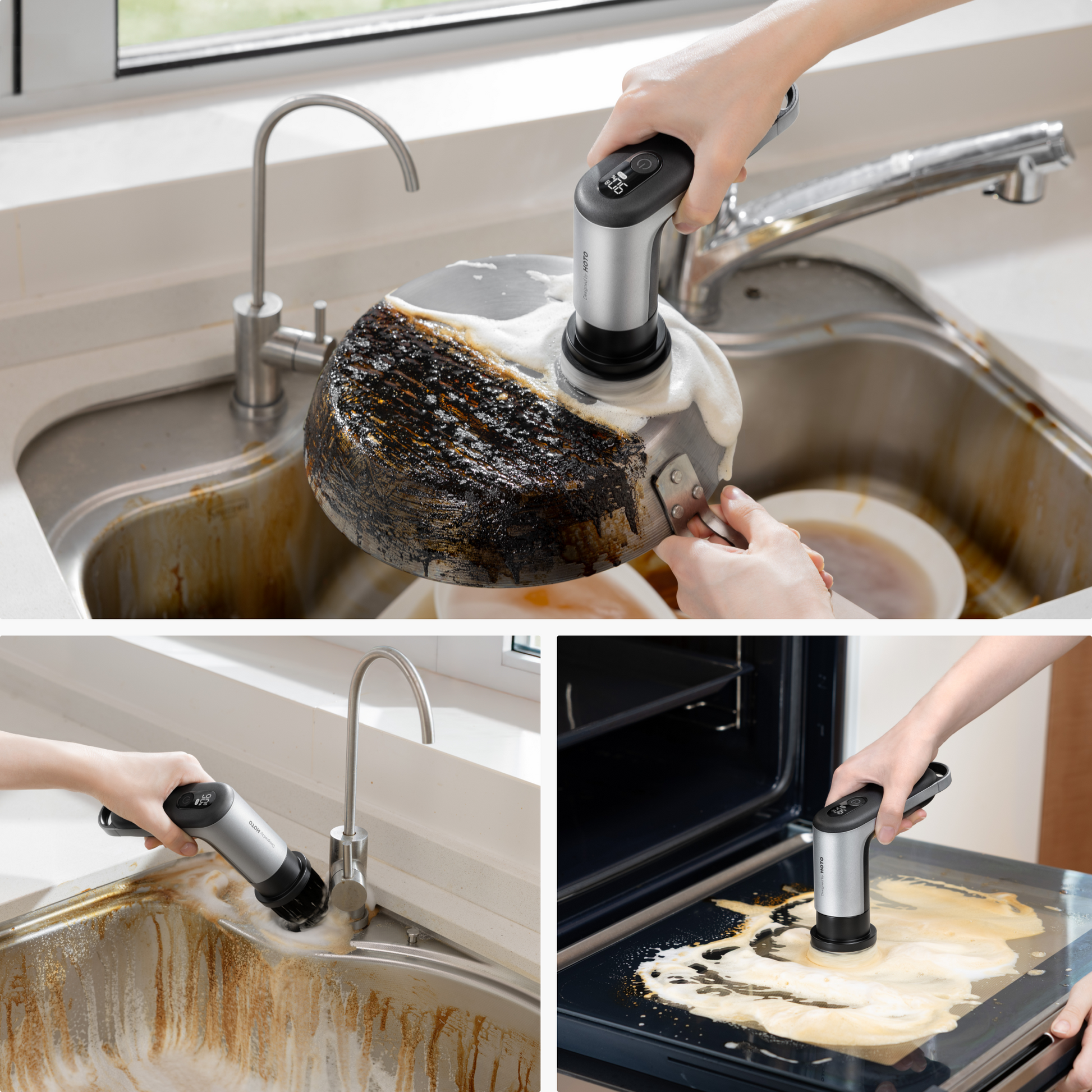 HOTO Grip™ Cordless Spin Scrubber-4