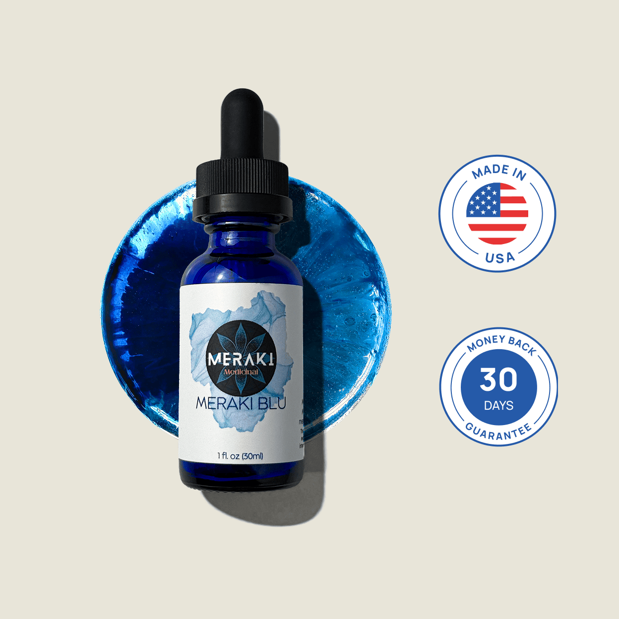 Meraki Blu USP Grade Methylene Blue 150mg-1