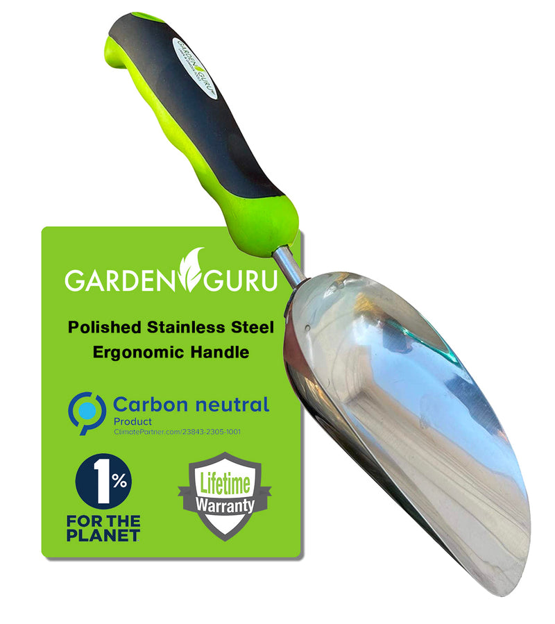 Stainless Steel Garden Scoop Trowel-2