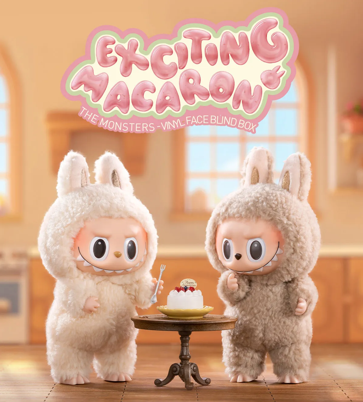 Pop Mart Labubu Exciting Macaron Blind Box-3