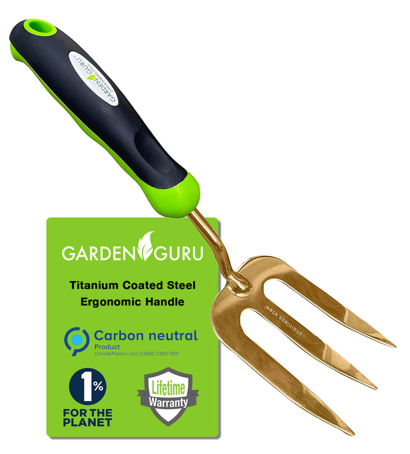 Titanium Hand Weeder Fork Tool-6