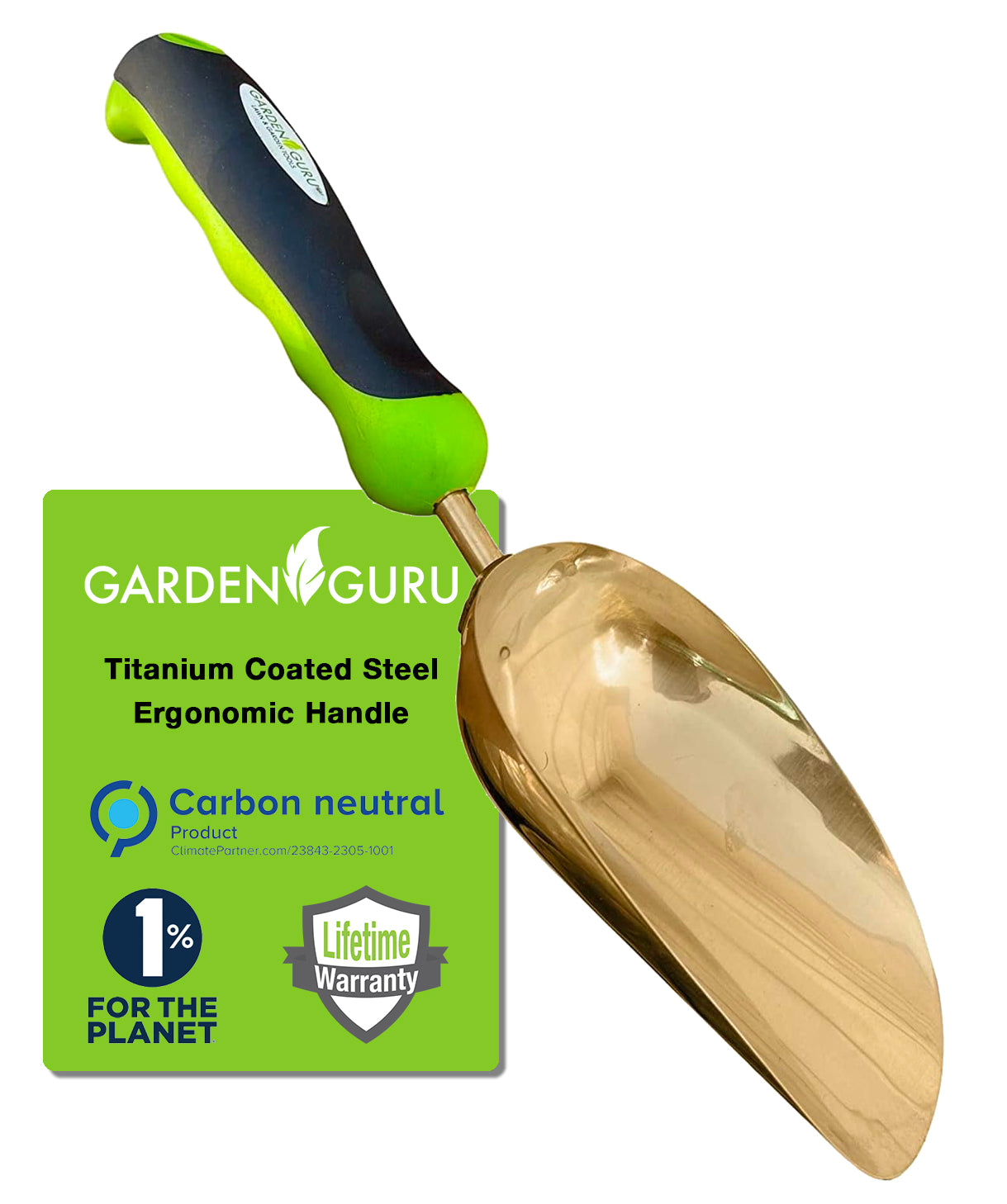 Titanium Garden Scoop Trowel-2