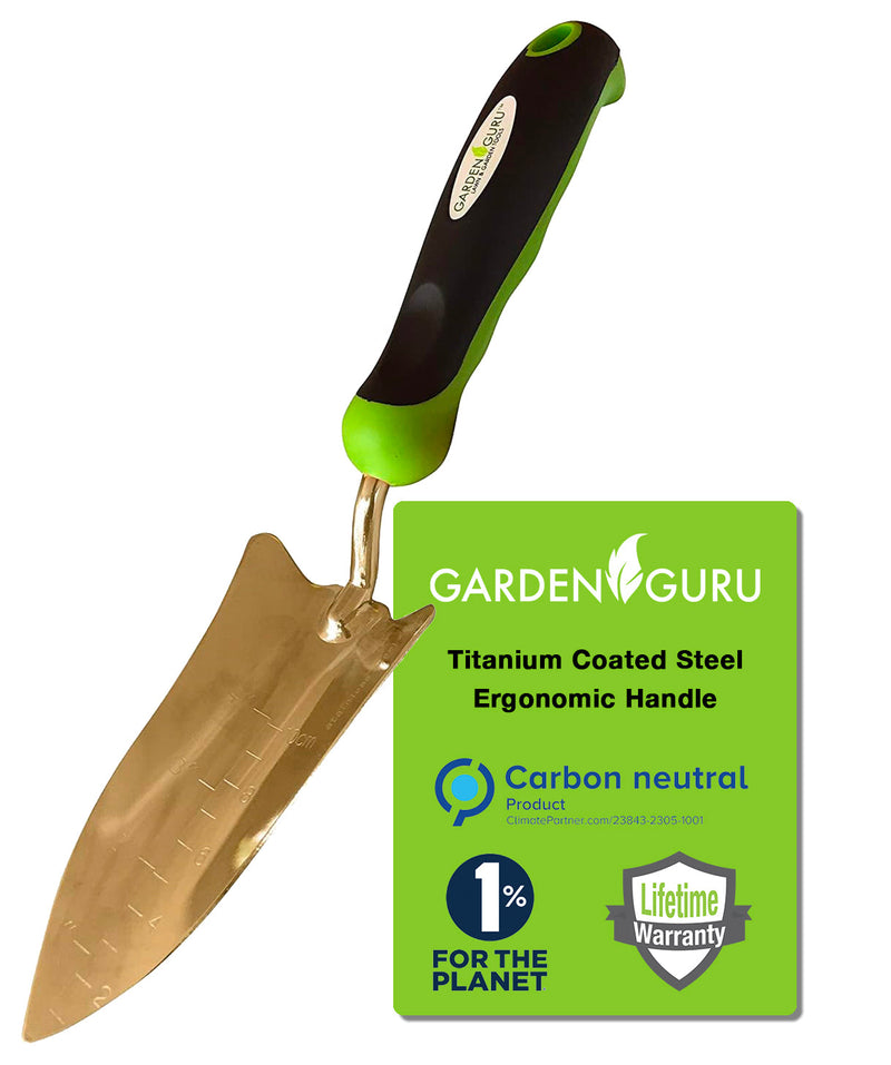 Titanium Garden Transplanter Trowel-2