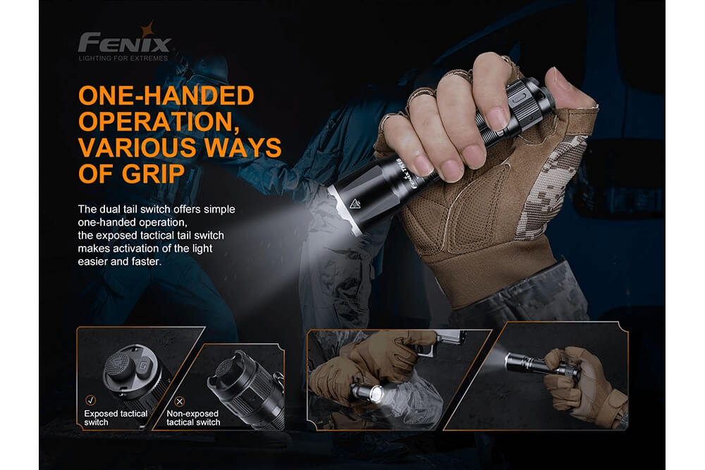 Fenix TK16 V2.0 Tactical Flashlight - 3100 Lumens-2