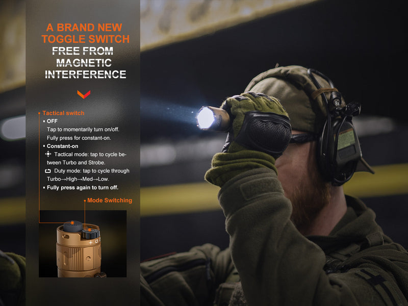 Fenix TK20R UE Tactical LED Flashlight - 2800 Lumens-2
