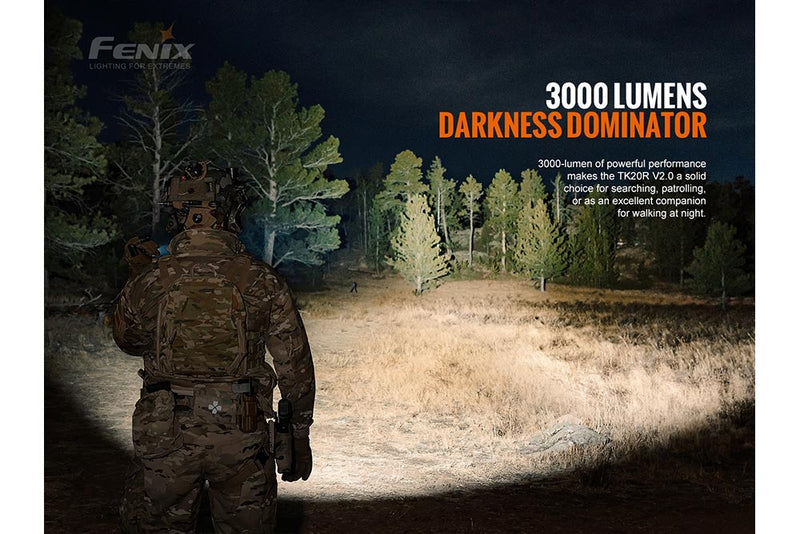 Fenix TK20R V2.0 Rechargeable Flashlight | 3000 lumens-5